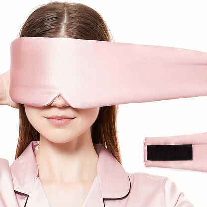 Dinododu™ Silk Sleep Mask – Wide Padded Luxury