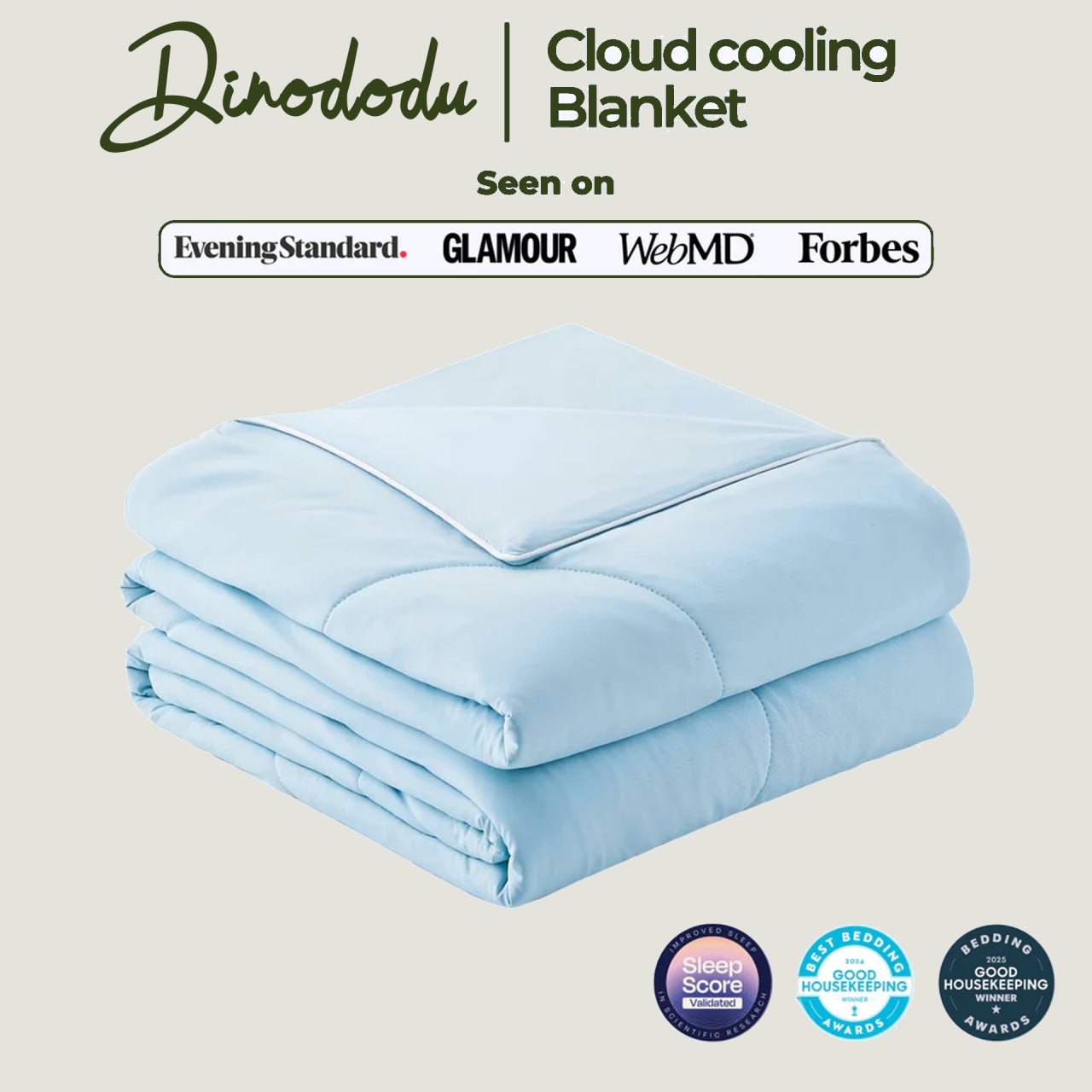 Dino Cloud Cooling Blanket